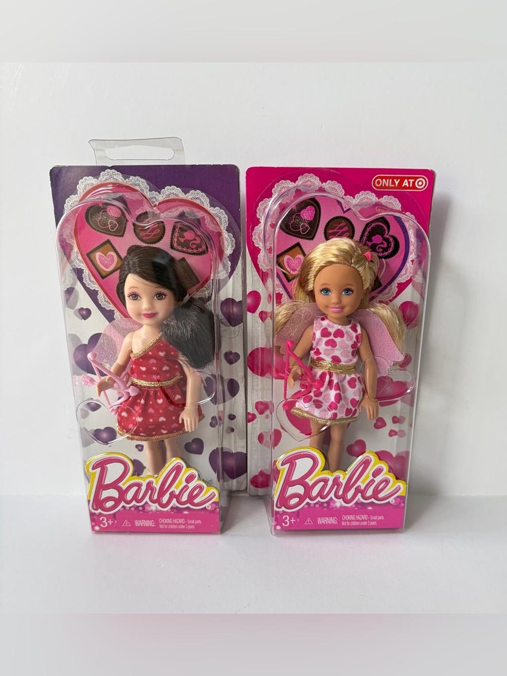 2014 Barbie Chelsea Valentines Day dolls